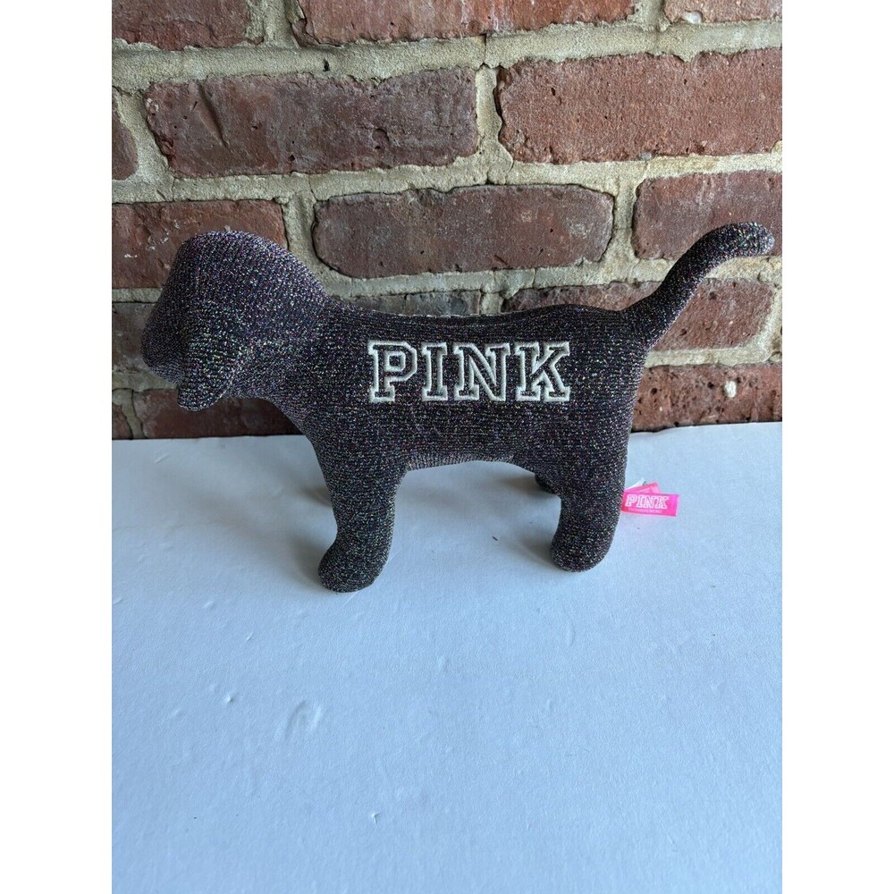 Victoria’s Secret Pink Rainbow Metallic Dog
